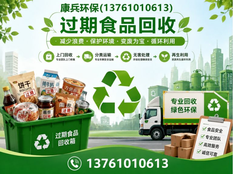 上海库存食品回收展示图